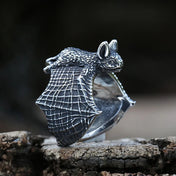 Vintage Bat Ring for Men and Women — 316L Stainless Steel