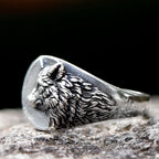 2023 NEW Men's 316L Stainless Steel Viking Nordic Wolf Of Thor High Quality Jewelry Ring Free Shipping