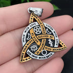Multi-style Vintage Viking Necklace Men Amulet Nordic Tree of Life Celtic Stainless Steel Pendant Chain Jewelry Wholesale