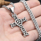 Viking Celtic Stainless Steel Pendant Necklace