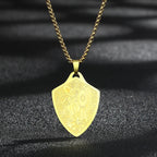 Lion of Judah Coin Pendant Necklace