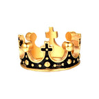 316L Stainless Steel Vintage Royal Crown Man Men Rings Punk Rock Hip Hop Creativity for Male Boyfriend Jewelry