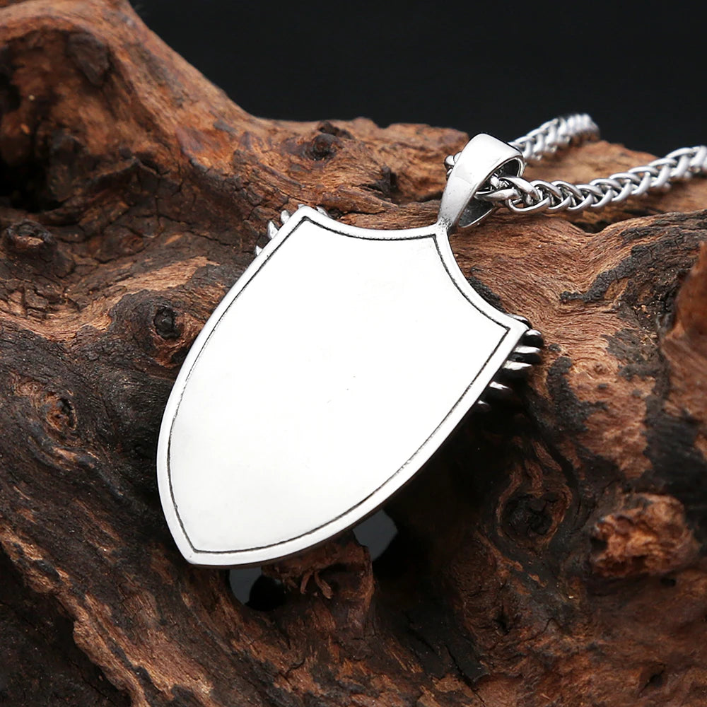 Angel Wings Pendant — Stainless Steel