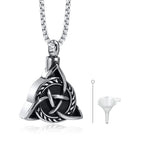Celtic Knot Memorial Pendant — Stainless
