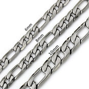 Cuban Two-Tone Necklace