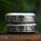 Viking Tree of Life Ring — Stainless Steel
