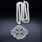 Gothic Celtic Cross Pendant — Stainless