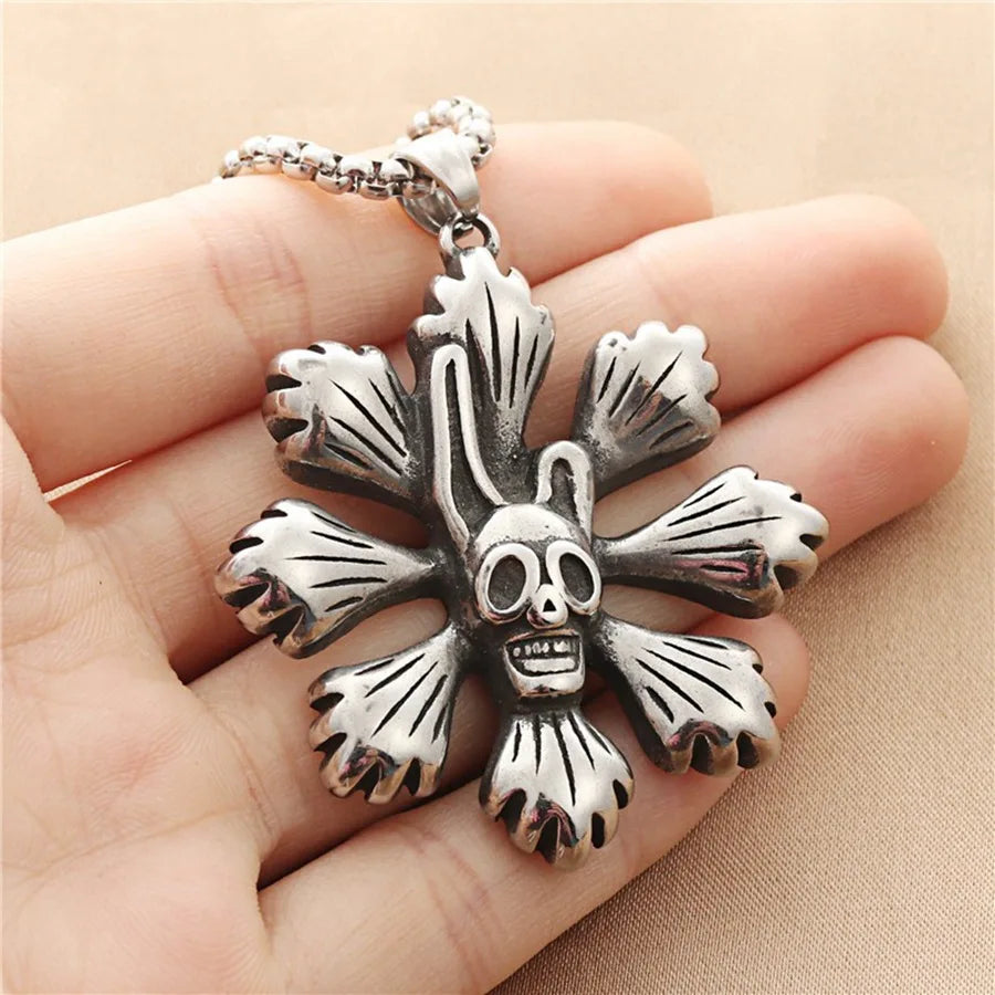 Skull Steel Pendant