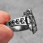 Totem Skull Ring — Stainless Steel