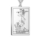 Tarot Major Arcana Amulet Necklace — Stainless Steel