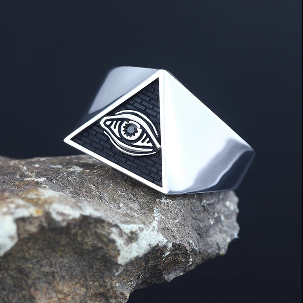 All-Seeing Eye Ring — 925 Silver