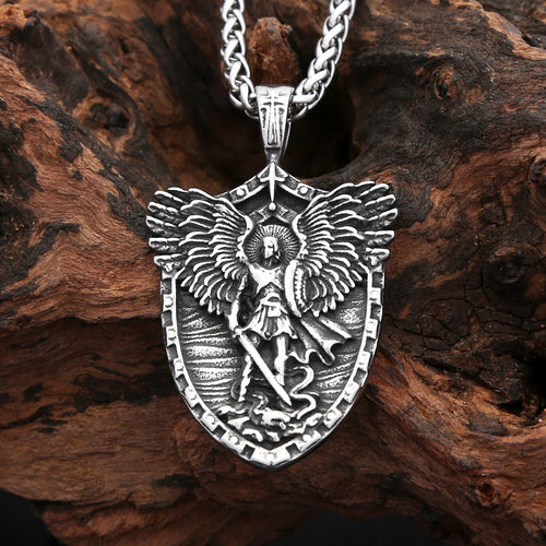 Angel Wings Pendant — Stainless Steel