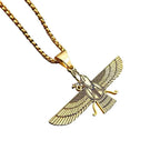Faravahar Gold Pendant Necklace