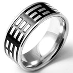 Vintage 316L Stainless Steel Ring for Men And Women Never Fade Power Lucky Mantra Ring