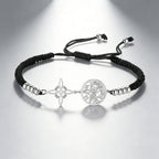 Witch Knot Pentagram Tetragrammaton Bracelet — Stainless Steel