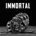 Viking Skull Ring — Stainless Steel