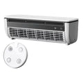 【KITCHEN GADGET】Wall-Mounted Mini Air Cooler Leafless Quick Cooling Fan Conditioner Wireless Quiet Electric With Remote