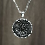 Archangel Michael Pendant — Stainless Steel