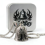 Moto Bell Steel Pendant Punk 316L Guardian