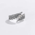 2Pcs Vintage Gothic Steel Skull Mask Rings Design Alloy Finger Rings Set for Men Women New Trend Creative Punk Jewerly Gift
