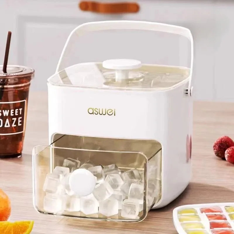 48 Gride Multifunctional Ice Cube Mold Large Capacity Ice Maker with One-touch To Release Easily Portable Ice Box