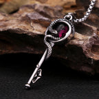 Snake Stainless Steel Pendant Necklace