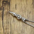 Tibetan Vajra Dagger Pendant Necklace — Stainless Steel