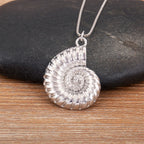Shell Charm Pendant Necklace