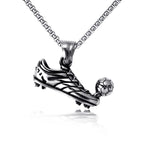 Gothic Cross Steel Pendant European American Retro