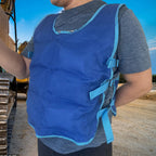 Ice Vest Cooling Safety Vest Outdoor High Temperature Clothing Adjustable Cool Jacket Summer Outdoor Ice Pack Cooling