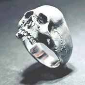 Skull Ring — Punk Motorcycle Biker