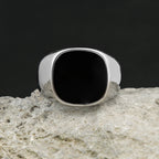 Vinyl Ring — Stainless Steel
