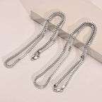 Franco Chain Necklace 3mm — Stainless Steel