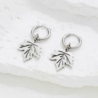 Stainless Steel Necklace For Women Man Maple Leaf Choker Pendant Chain Necklaces Engagement Jewelry korean Fashion NEW