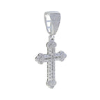 2025 New Arrived Iced Out Bling Sparking 5A Cubic Zirconia CZ Cross Pendant Tennis Chain Necklaces For Men Hip Hop Jewelry Gifts
