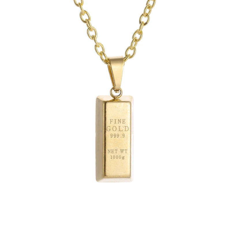 Vajra Pendant Necklace — Stainless Steel