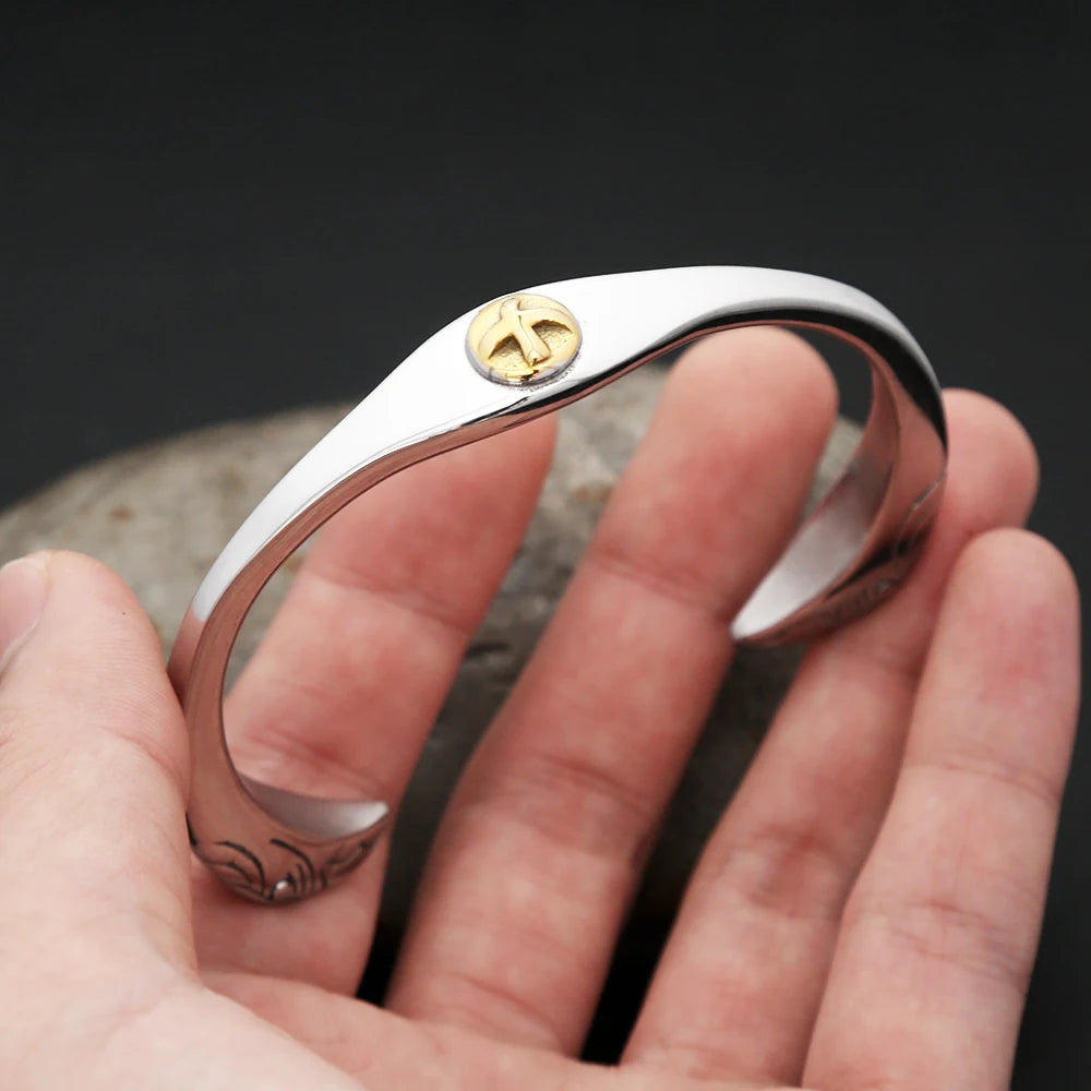 Eagle Steel Bracelet Punk Vintage Flying Bangles