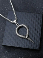 Snake Steel Chain Retro Dark Bite