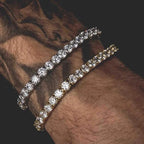 Iced Out Tennis Bracelet Stainless Steel 3/4/5MM