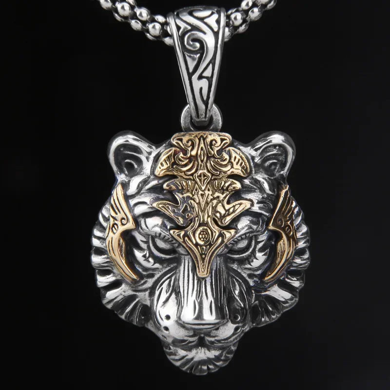 Quality Fashionable Medal Necklace Pendant Pirate Ship Compass Personality Men's Necklace Pendant Hip Hop Jewelry Trend