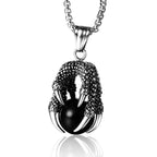 Dragon Claw Stainless Steel Pendant Necklace