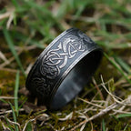 Norse Viking Dragon Ring — Stainless Steel