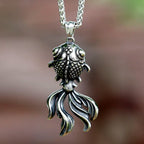 Fish Stainless Steel Pendant Necklace