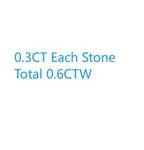 Round Martini Prong Setting Stud Earrings — Daily Wear, Two-Tone