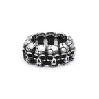Gothic Skull Ring — Stainless Steel