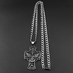 Archangel Michael Wings Pendant — Stainless Steel