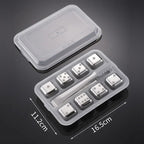 Reusable Whiskey Stones Stainless Steel Ice Cubes Quick-Freeze Wine Cooler Food Grade Metal Pellets Beer Cooler Bar