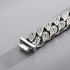 KALEN Cross Cuban Link Chain Bracelet Men‘s Heavy Stainless Steel 316L Male Charm Accessories Punk Personalized Jewelry
