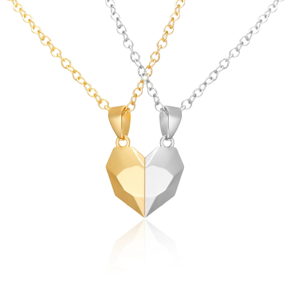 Magnetic Heart Pendant Necklace