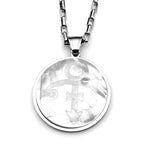 Steel Chain Rip Memorial Symbol Love Logo Minimalism